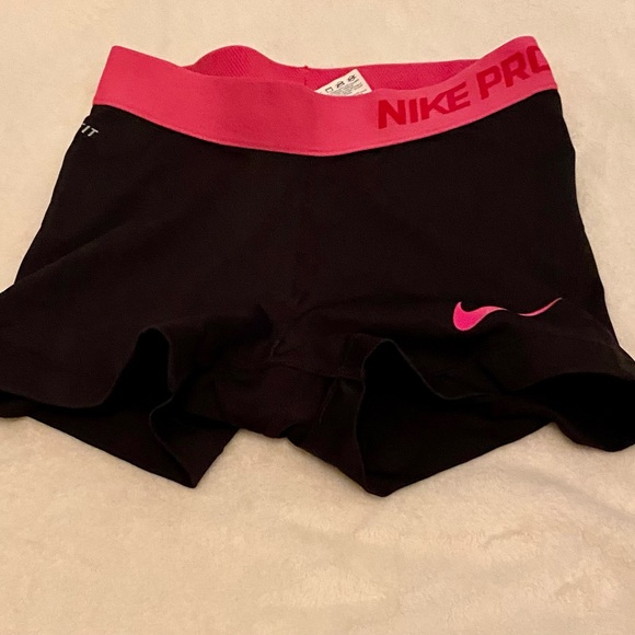 Nike Other - Black and pink nike pro spandex.